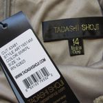 Tadashi Shoji NWT Lark Sheath in Smoke Pearl Corded Embroidery Tulle Dress 14 Photo 3