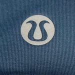 Lululemon Women's Blue Sleeveless Scoop Neck Wide Strap Activewear Sports Top M Size M Photo 2