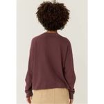 Daydreamer Burgundy Purple Red Aretha Franklin Concert Tee Long Sleeve Crop Top Photo 45