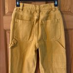 PacSun Women's Teen Girl Size 24 Mustard Cargo Pants Photo 3
