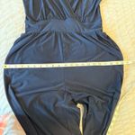 Navy long and Flowy jumpsuit L Blue Size L Photo 6