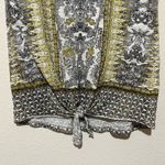 Lucky Brand  Floral Front‎ Tie Top Womens Size S Sleeveless Boho Multicolor Photo 5