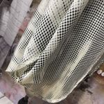 silky cape cardigan cream and black Size undefined Photo 6