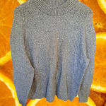 Eddie Bauer New‎  White and Gray Marled Sweater Size Large Photo 0