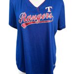 Majestic Texas Rangers T-Shirt 3XL Blue Photo 0
