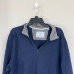 Southern Tide  Men’s Navy Blue 1/4 Zip Pullover Size XL  Photo 1