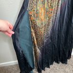 Johnny Was Biya Womens Sleeveless Silk Maxi Dress Multicolor Size Medium Photo 6