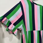 AX Paris Curve Candy Stripe Tiered Dress  Size 10 Photo 4