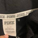 PINK - Victoria's Secret PINK Victoria’s Secret Black 1/2 zip pullover size S‎ Photo 3