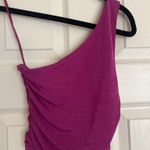 Primark  One-Shoulder Top Shiny Magenta Photo 0