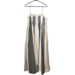 Madewell Pleated Midi Dress in Stripe Size 8 Photo 5