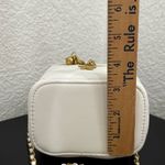 Unbranded Ivory White Quilted Faux Leather Chain Mini Bag Photo 9