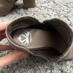 Fergalicious Fergilicious taupe open toe cut out ankle booties size 7 Photo 4