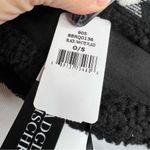 Badgley Mischka  Checked Faux Fur Trim Bucket Hat NWT Photo 2