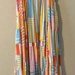 Anthropologie abel the label Dress Patchwork Plaid Boho Beach Lagenlook Resort S Photo 0