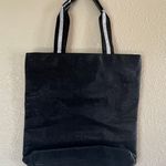 Victoria's Secret NWT 2017 Fashion Show Glamour Glitter Tote Bag Black Silver Photo 5