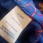 Chelsea and Violet COPY - blue embroidered tie back dress new! Y2k Photo 8