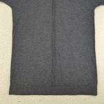 Lands' End Merino Wool Tunic Sweater Dress XL Womens Gray Short Sleeve 489939 Photo 3