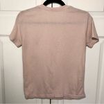 Brandy Melville Light Pink Malibu T-Shirt OS Photo 3