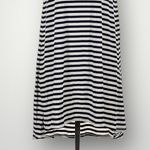 Sonnet James A Play Dress Black‎ White Striped Sleeveless Swing Dress Small New Black Photo 3