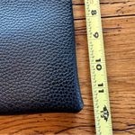 Vince Camuto  Luck Black Pebbled Vegan Leather Tote Photo 6