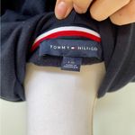 Tommy Hilfiger  Sweatshirt | Hooded | Faux Shirt Tail | Size L | EUC Photo 7