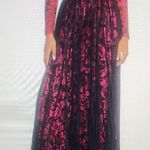 Johnny Was  Yolanda Pleated Maxi Skirt Size M $318 Photo 1