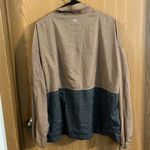 Forever 21 Forever‎ 21 Women’s Brown and Black Quarter Zip Windbreaker Medium Photo 8