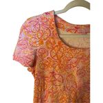 Lilly Pulitzer Kelsea Dress in Ten Speed Bicycle Print Sz XS Orange Pink Photo 4