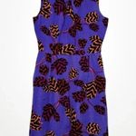 Marc by Marc Jacobs Purple Persian 100% Silk Mini Dress Size 0 Photo 1