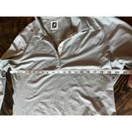FootJoy  Pullover Women Large FJ Grey Golf Shirt Top Active Wear Athleisure Light Photo 3
