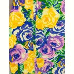 ZARA  Green Purple Yellow Floral Mini Corset Dress Womens Large Coquette Girl Photo 6