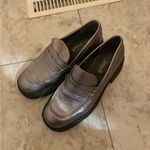 Free People Lyra Lug Sole Loafers in Silver Photo 2