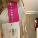 Pookie & Sebastian Nwt  Beige Racerback Flowy Maxi Dress Photo 4