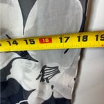 Ellen Tracy Floral Black and White Dress Photo 2