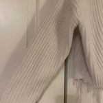Dress Forum White Fuzzy Sweater Photo 4