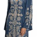 Johnny Was Liona heavily embroidered velvet dress NWT Photo 0