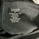 Tahari  Charcoal High-Waisted Leggings Photo 4