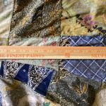 🧡NWOT🧡 1 OF A KIND BOHO HIPPIE LONG HANDMADE PATCHWORK SKIRT 15” WAIST COTTON Green Size undefined Photo 8