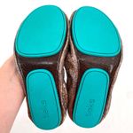 Tieks Lovestruck Flats Gold Copper Bronze Super Sparkle Crackle Shoes Size 8 Photo 9