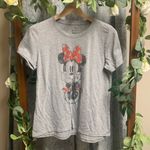 Disney  Minnie Mouse Gray T Shirt Sketch Tee Top Size Medium Photo 0