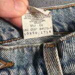 Levi's Vtg  950 Relaxed Fit Tapered Leg Jeans Womens 11 JR Light Wash Stained Photo 7