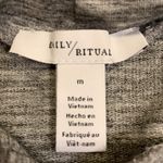 Daily Ritual soft stretch hooded sweatshirt dress M Gray Size M Photo 5