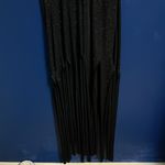 Black Halter Sparkle Dress Size L Photo 1