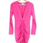 Princess Polly  - Front Cinch V-neck Mini Dress - 2 Photo 0