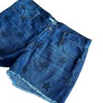 Old Navy The Diva Star Print Denim Raw Edge Shorts 8 Photo 6