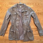 Francesca's Tan Oversized Utility Jacket Photo 0