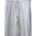 Tommy Bahama | M | Midi Dress Embroidered Sundress Tiered White Sleeveless Tank Photo 3