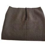 Kenneth Cole Skirt Women’s SZ 12 Charcoal Wrapped Rear Zipper Mini NEW Photo 9