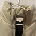 Wishlist Sage Green Puffer Coat Photo 1